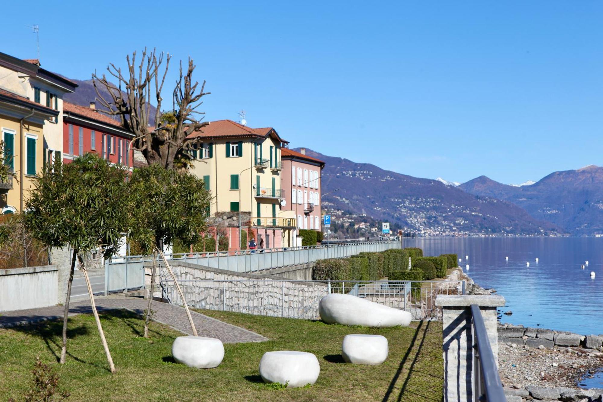 Belvedere 237A Lakeview Luxury Apartment Ghiffa Exterior photo